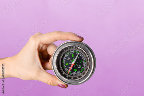 hand hold compass