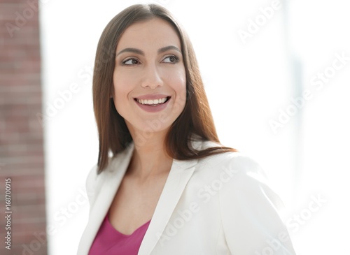 portrait of a beautiful successful woman