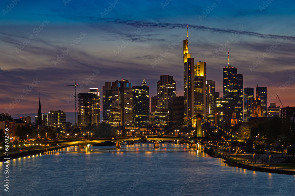 Naklejka premium Frankfurt am Main