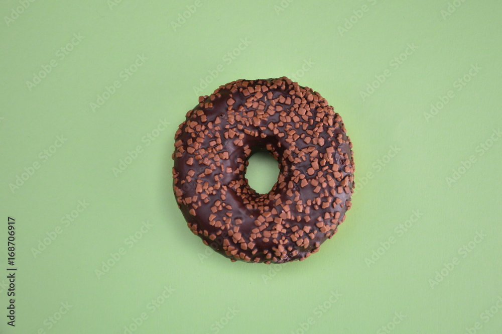 Brązowy donut Brązowy donut