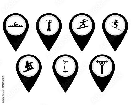 Different buttons for sports