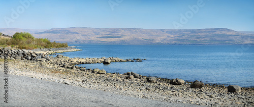Εκτύπωση καμβά Sea of Galilee in Israel