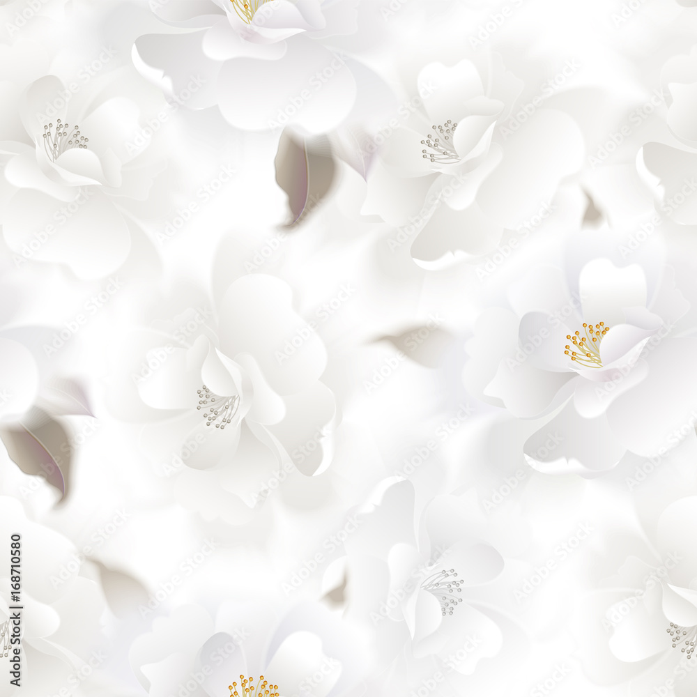 Seamless pattern with roses. Seamless pattern with roses.