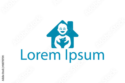 Icon for abandoned animals and adoption of animals
