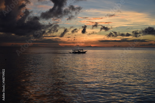 Sunset in Boracay Philippines