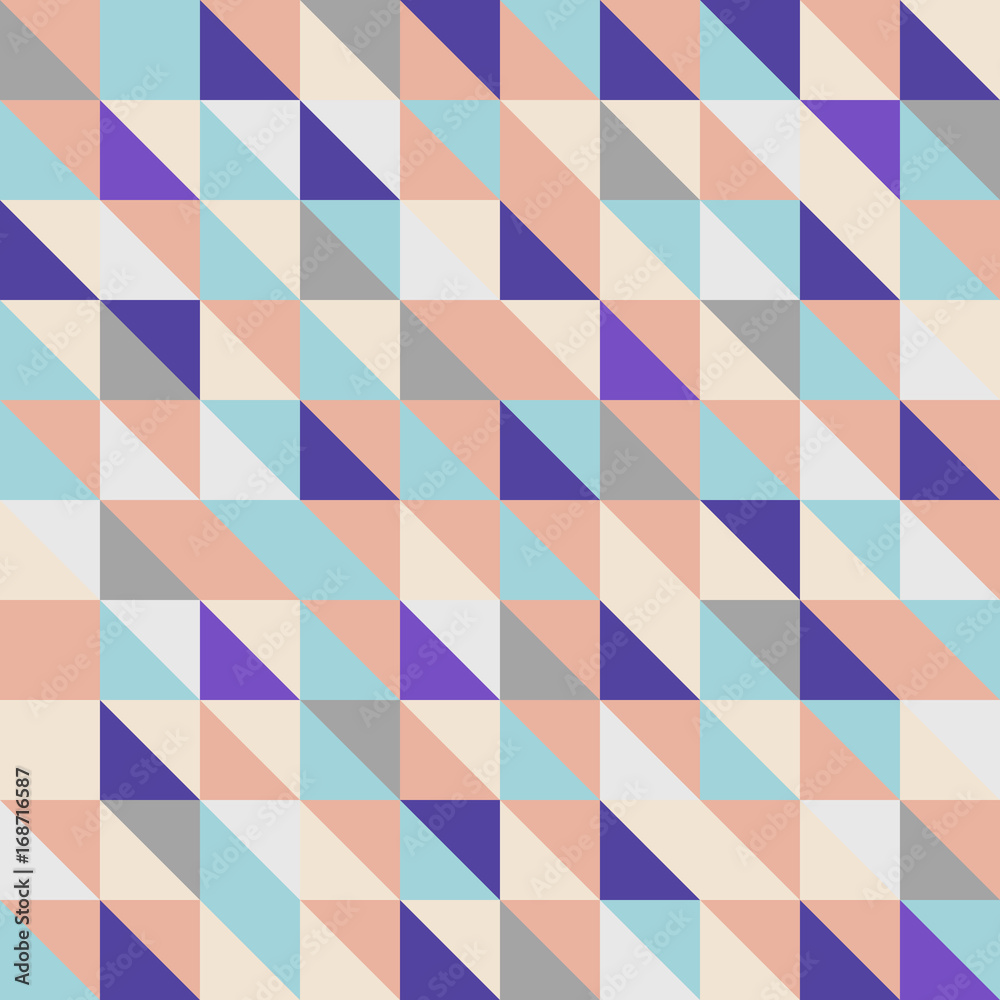 Seamless Pattern of geometric shapes Seamless Pattern of geometric shapes