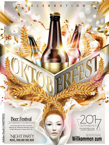 Oktoberfest celebration poster