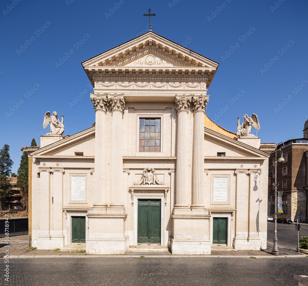 San Rocco (Chiesa di San Rocco all Augusteo) church in Rome, Italy San Rocco (Chiesa di San Rocco all Augusteo) church in Rome, Italy