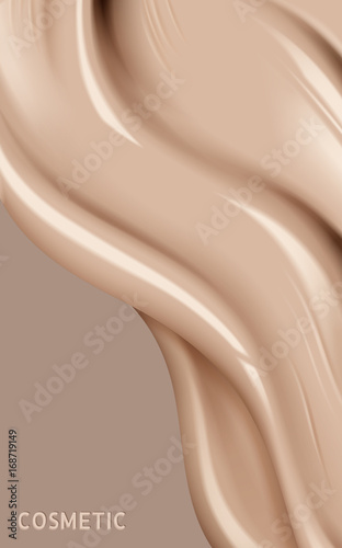 Foundation liquid texture