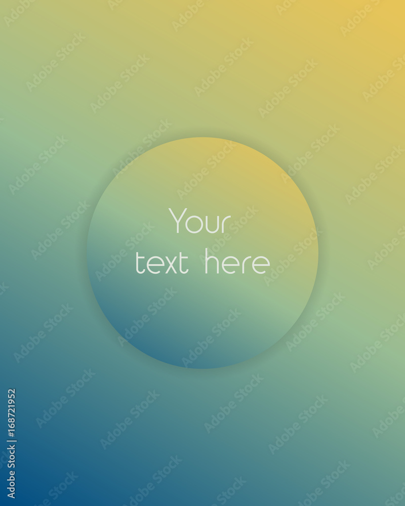 Simple blue and green gradient banner template background Simple blue and green gradient banner template background