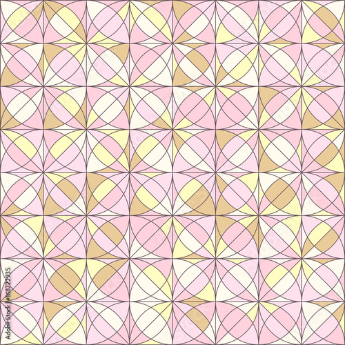 vector mosaic seamless pattern. Geometric texture concept. 030