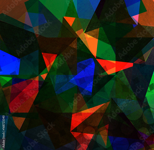 abstrakter Hintergrund indunklen leuchtenden Farben - grafisches Design