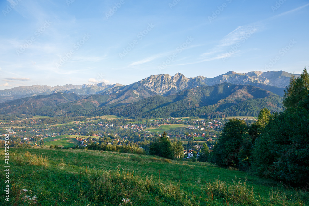 Big Tatry at Poland and Slovakia. Big Tatry at Poland and Slovakia.