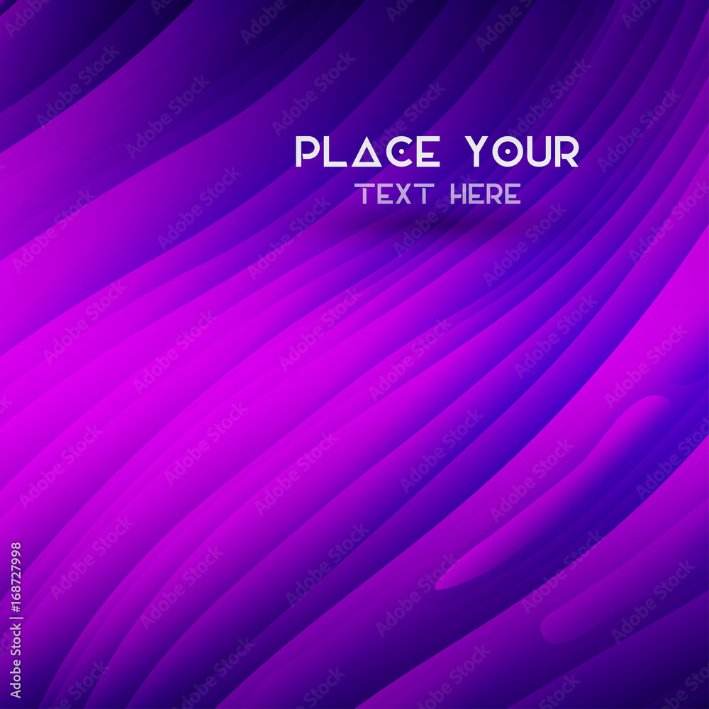 Wavy graphic design background with place for text Wavy graphic design background with place for text