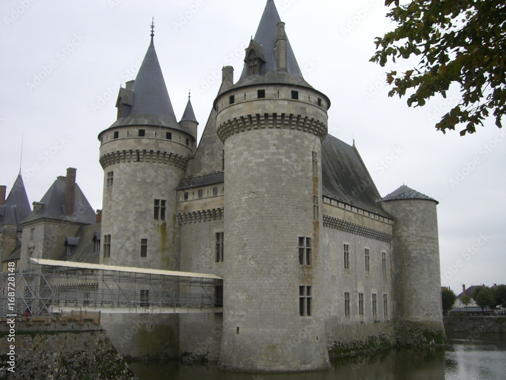 Château de sully sur Loire, Loiret, France