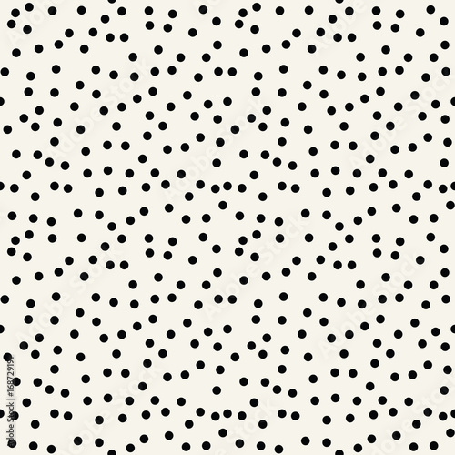 memphis style abstract deco art dots pattern