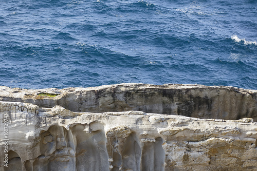 Fotografie Rocks of Santa Clara island, San Sebastian