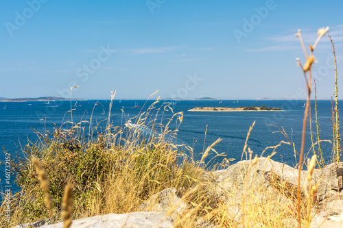 Tribunj Croatia Landscape Beautiful Ocean Vacation Destination European Tourism Mediterranean Daytime photo