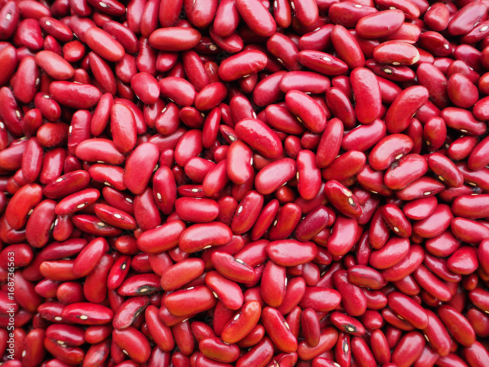 Red beans background Red beans background