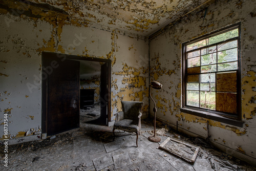 Patient Room - Abandoned Hospital & Nursing Home