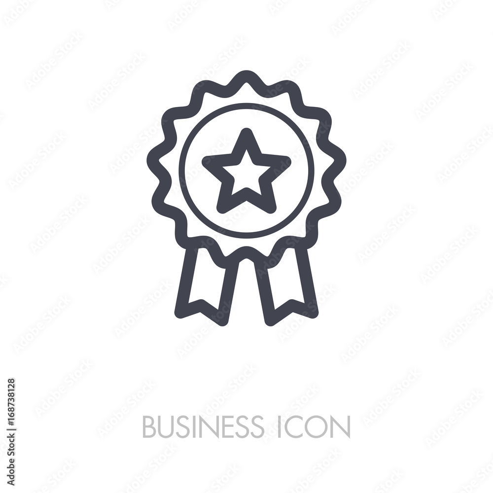 Badge icon in trendy outline. Award symbol Badge icon in trendy outline. Award symbol