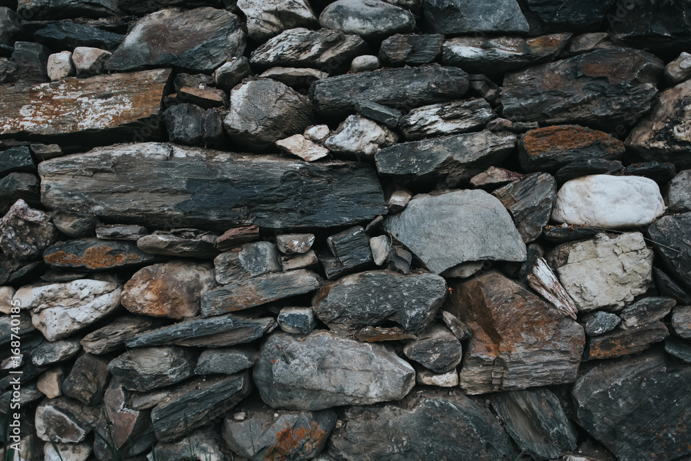 Abstract rock stone wall texture pattern background