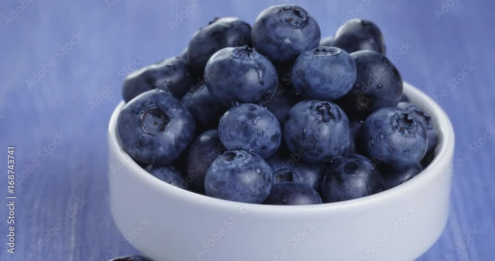 organic ripe blueberries in bowl organic ripe blueberries in bowl
