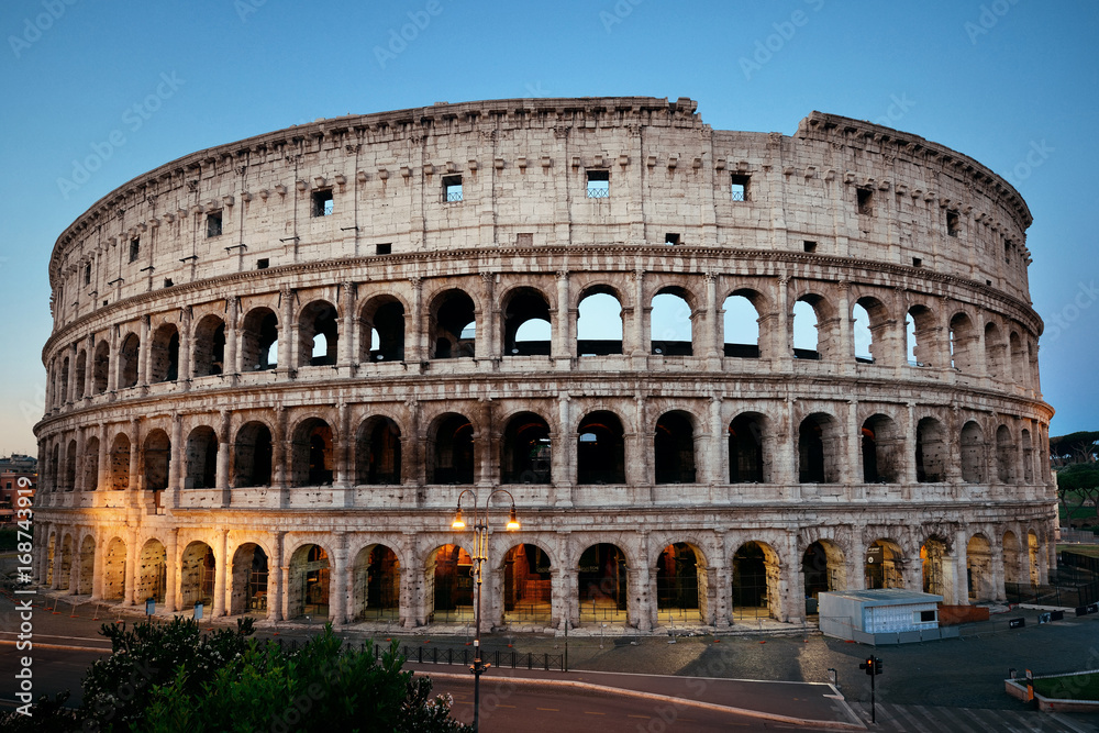 Colosseum Rome night