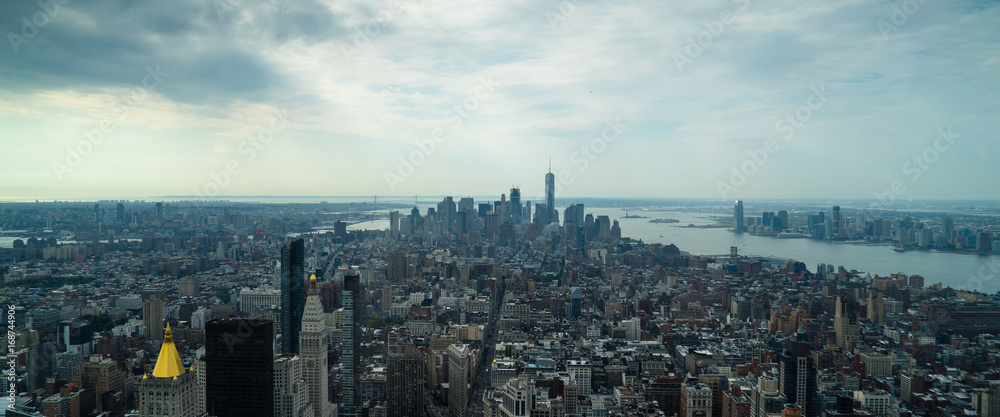 Naklejka premium Manhattan