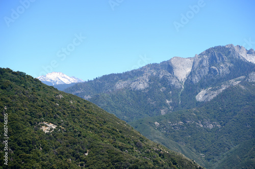 Sequoia National Park mountain landscape  California  USA