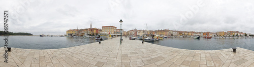 Dock in Rovinj Panorama