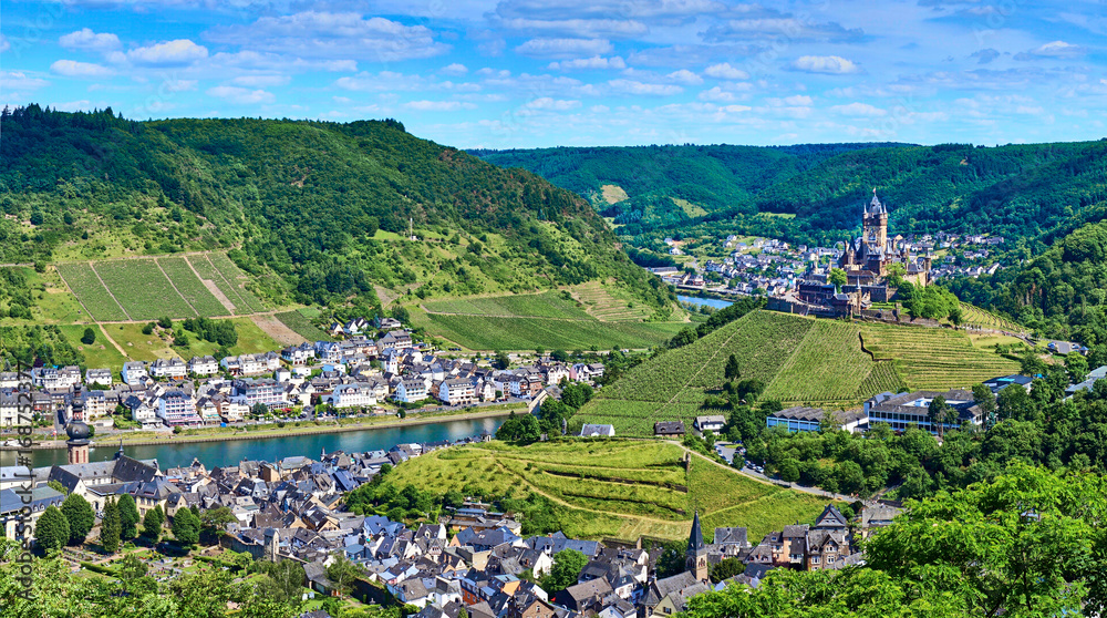 City of Cochem with 