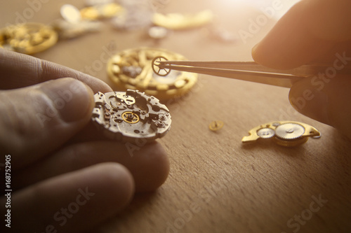 Mechanical watch repair