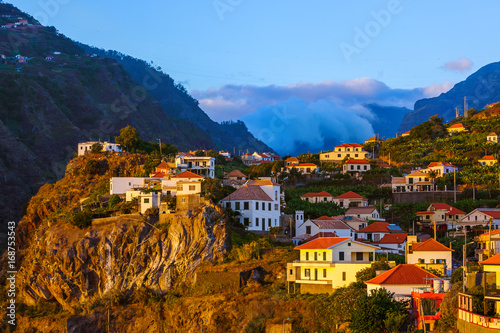 Papier peint Town Ribeira Brava - Madeira Portugal