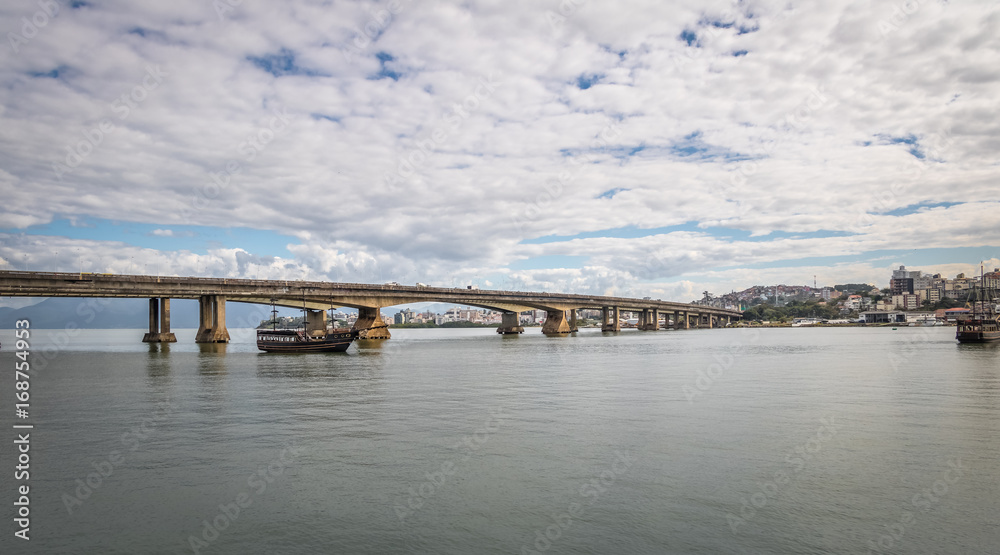 Pedro Ivo Campos Bridge - Florianopolis, Santa Catarina, Brazil