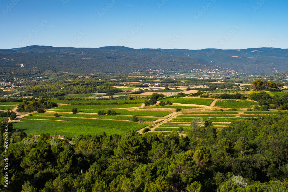 Countryside in Luberon, Provence, France