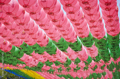 Canvas Print Lotus Lantern Festival