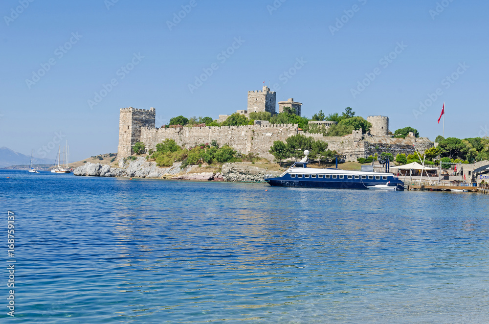  Bodrum or St. Peter's Castle from the south-east