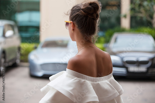 Photography stylish young woman