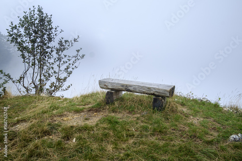 Bench at lookout point © dejank1