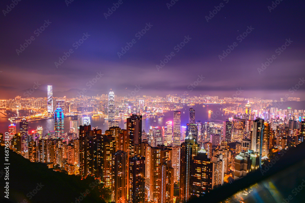 Fototapeta premium Hong Kong city in Asia