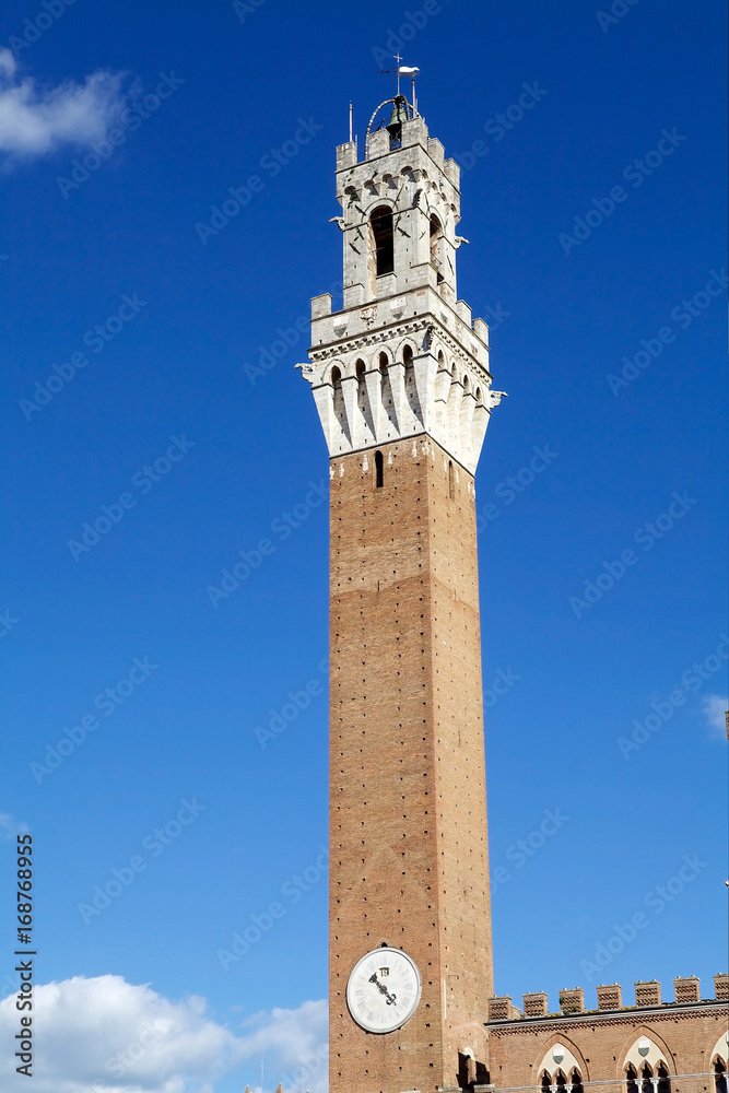 Torre del Mangia, Tuscany, Siena, Italy