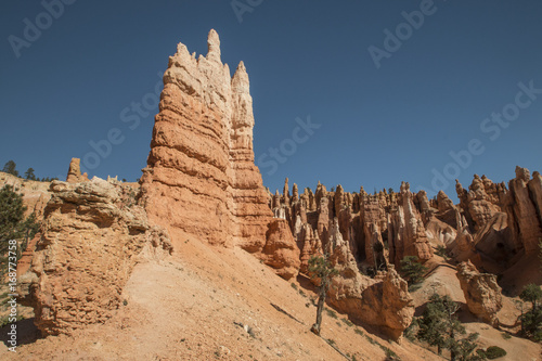 Canyons in Bryce Canyon