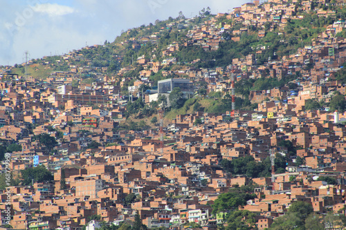 Panorámica, sector oriental. Medellín, Colombia.