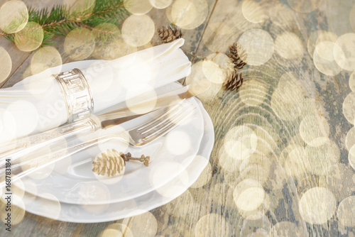 Christmas table with Christ...