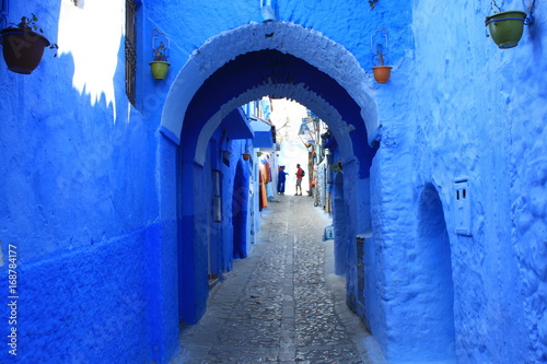Chefchaouen Marrakesh Morocco  ville bleue © Sophie