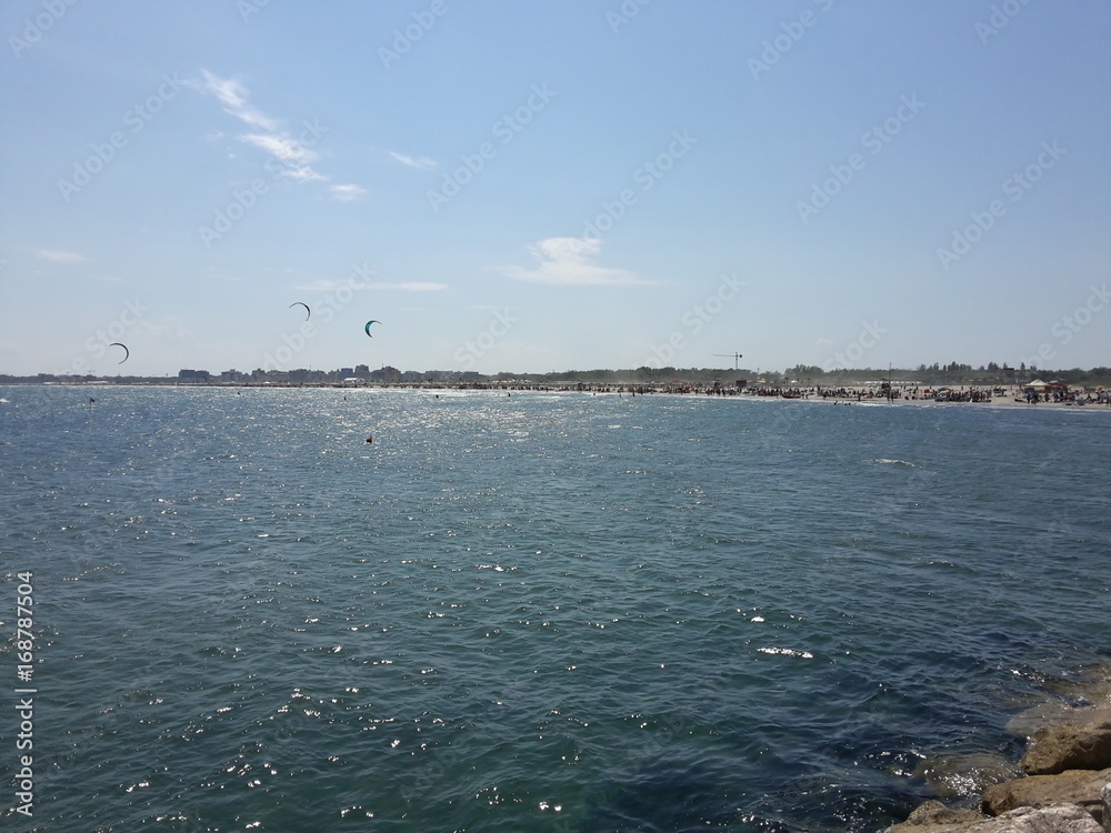 Obraz premium mare costa sport 