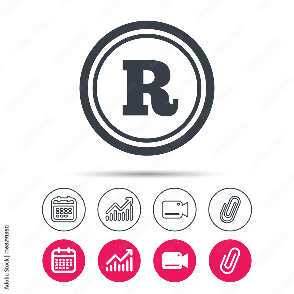 Registered trademark icon. Intellectual work. Registered trademark icon. Intellectual work.