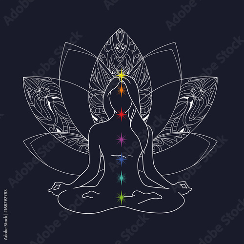 Lotus position Hatha yoga, Yoga, silhouette, woman png | PNGEgg