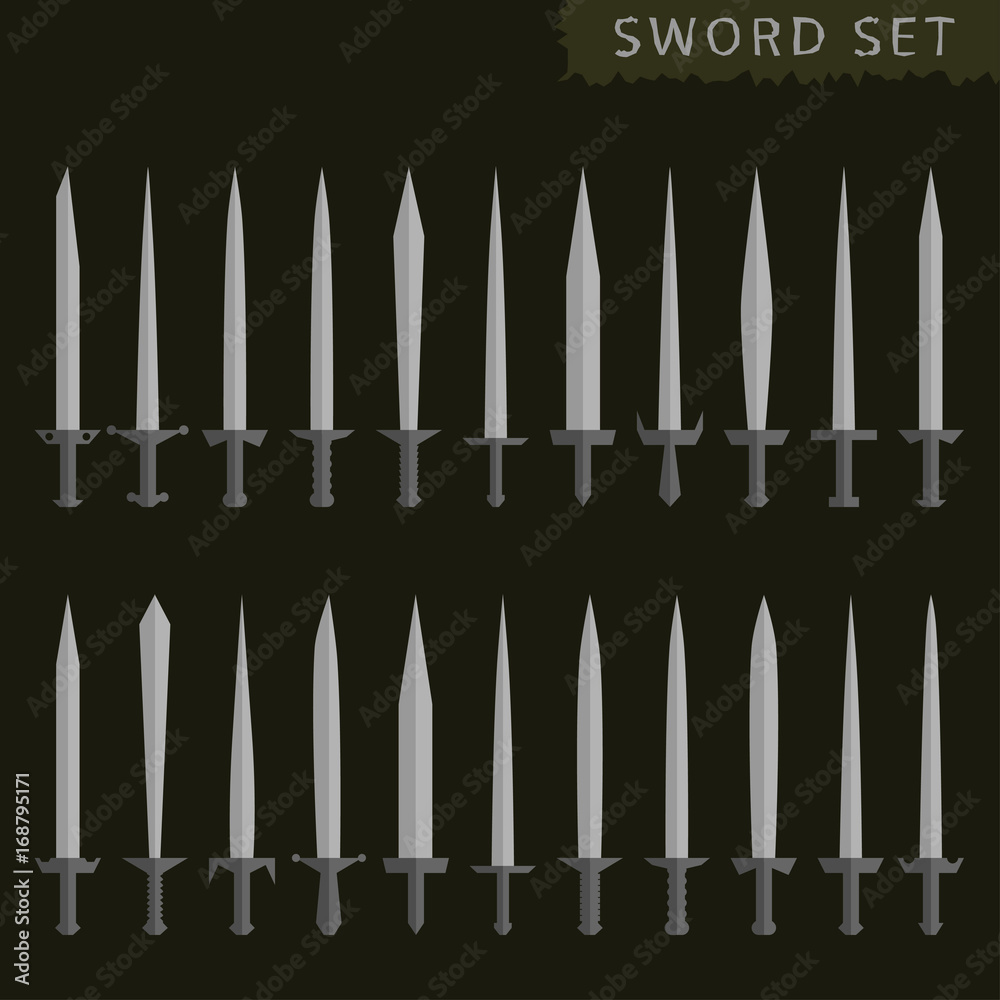 Silver Sword set
